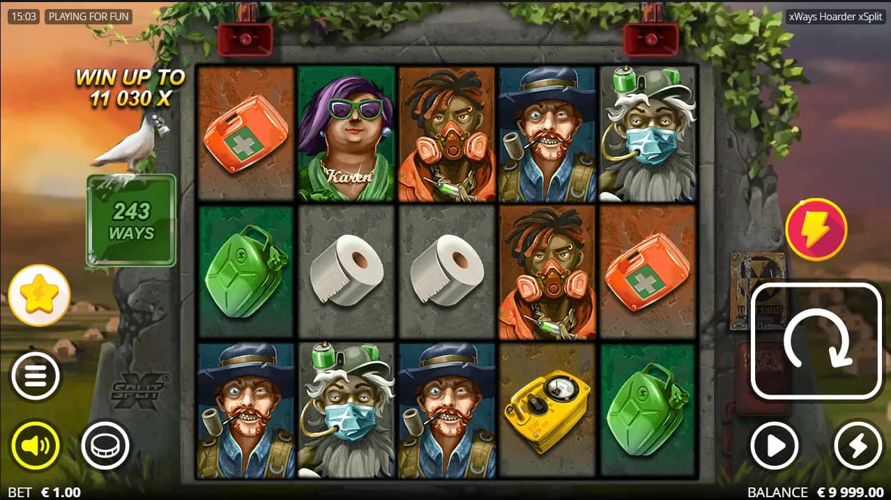 xways hoarder by nolimity slot demo gameplay