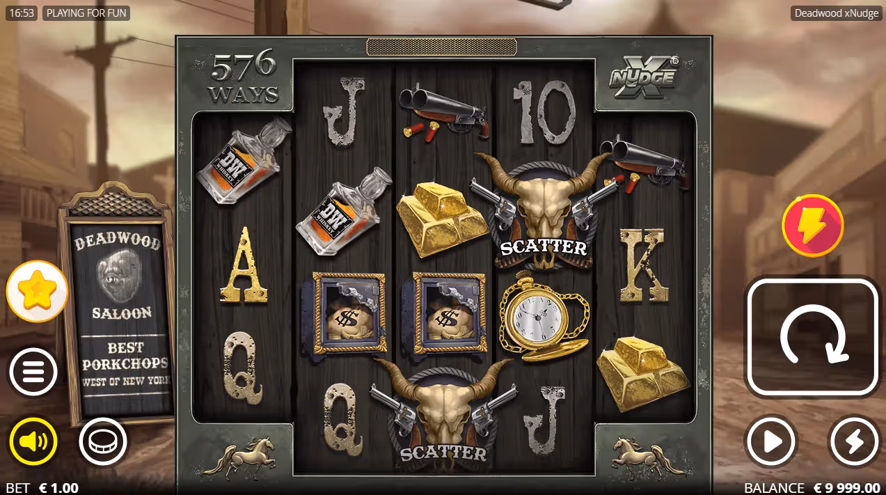 Deadwood Slot Demo Gameplay