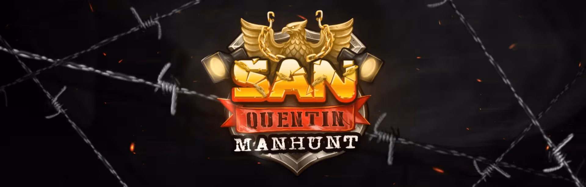 San Quentin Manhunt Slot Banner