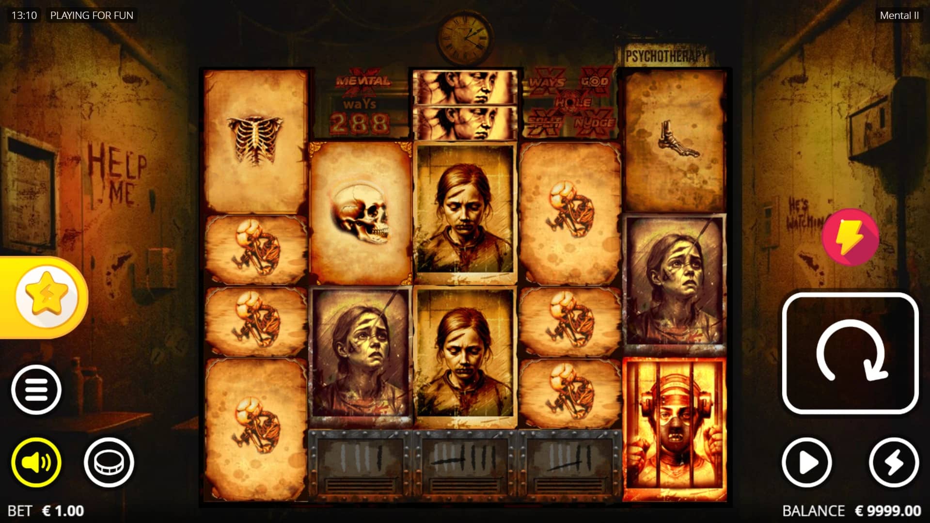 Mental 2 Slot Gameplay